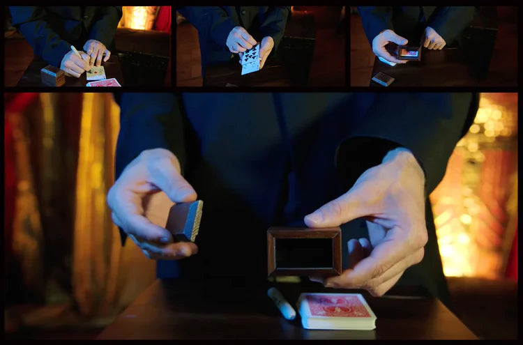 Illusion Card Box - Appearing Card In Box Trick-Magic Makers Inc. Magic Makers Inc.