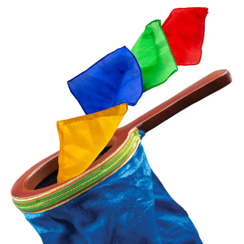 Magic Change Bag Trick- Complete With Color Silk Blendo-Magic Makers Inc Magic Makers Inc.