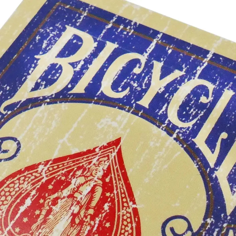 Blue Vintage Faded Back Bicycle Rider Deck-Magic Makers Inc Photo 2