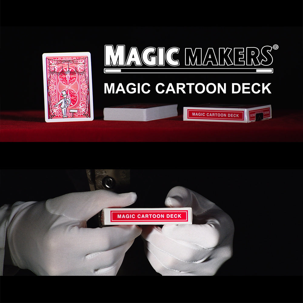 Magic Cartoon Deck Limited Edition Bicycle Version-Magic Makers Inc. Magic Makers Inc.